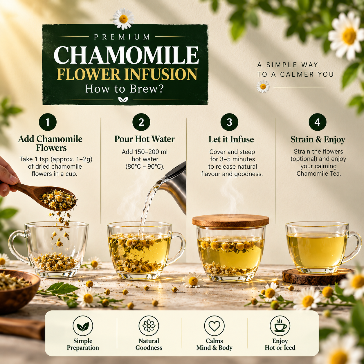Chamomile Green Tea